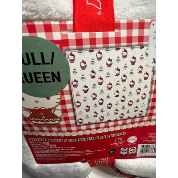 Hello kitty full queen Christmas tree blanket - Picture 2 of 2